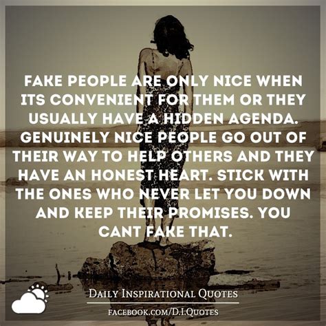 quotes about people who are fake nice